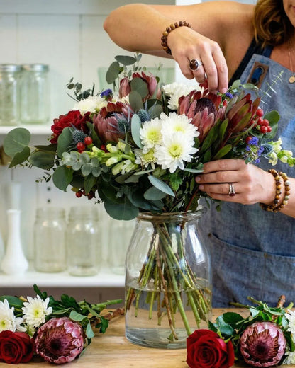 Red, White & Bloom Bouquet